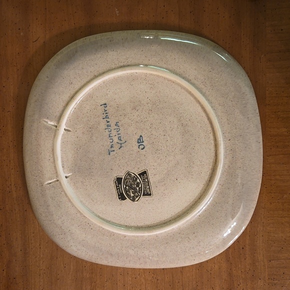 Vintage Haida Thunderbird Ceramic plate Hand painted EUC - Picture 4 of 7